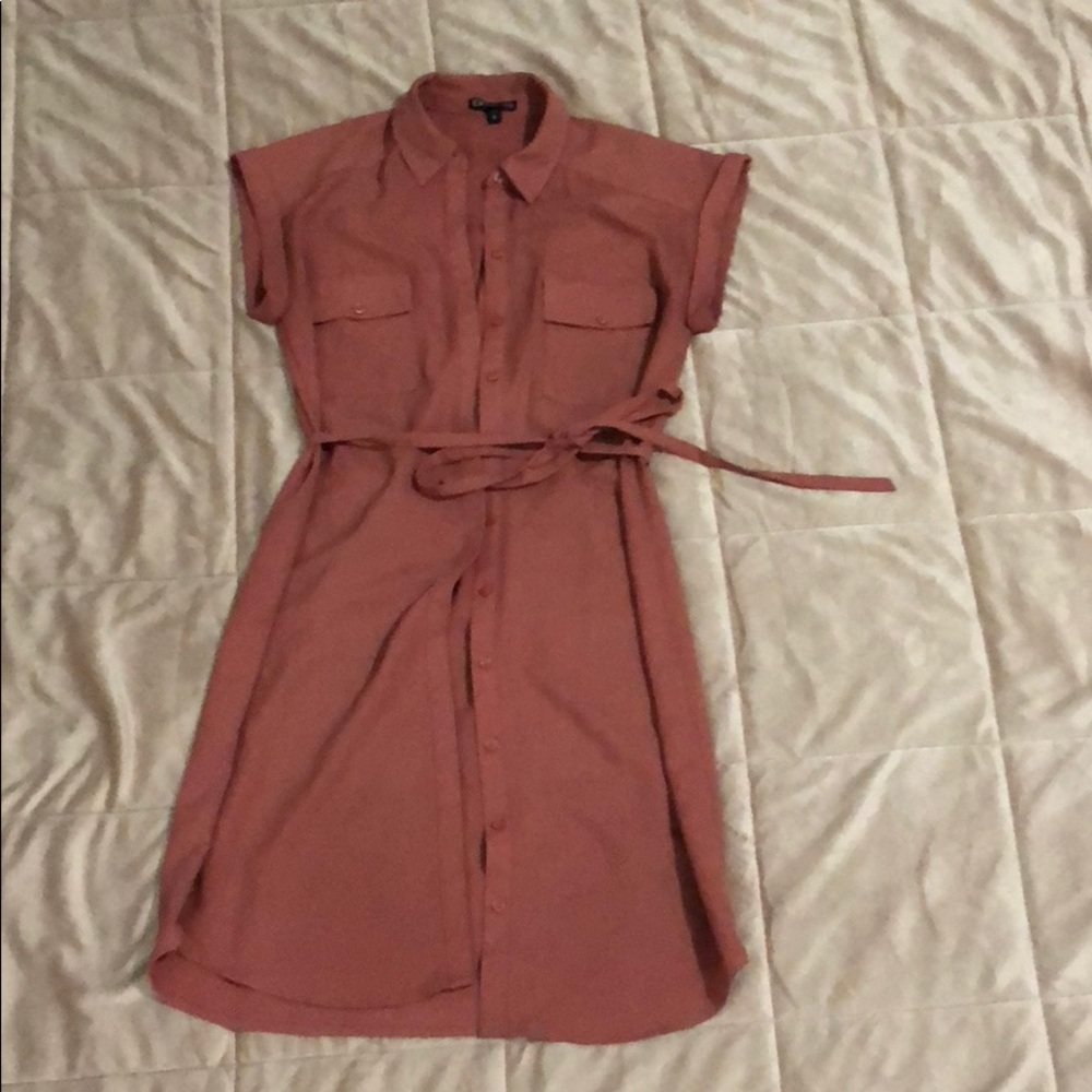 Casual Dress with Belt